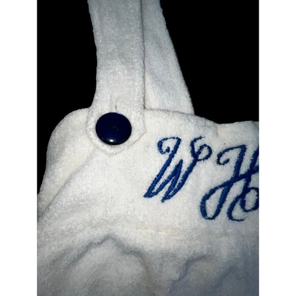 Vintage 70's Terry Cloth One Piece Romper Jumper High School Cheerleader WHS - Picture 4 of 8